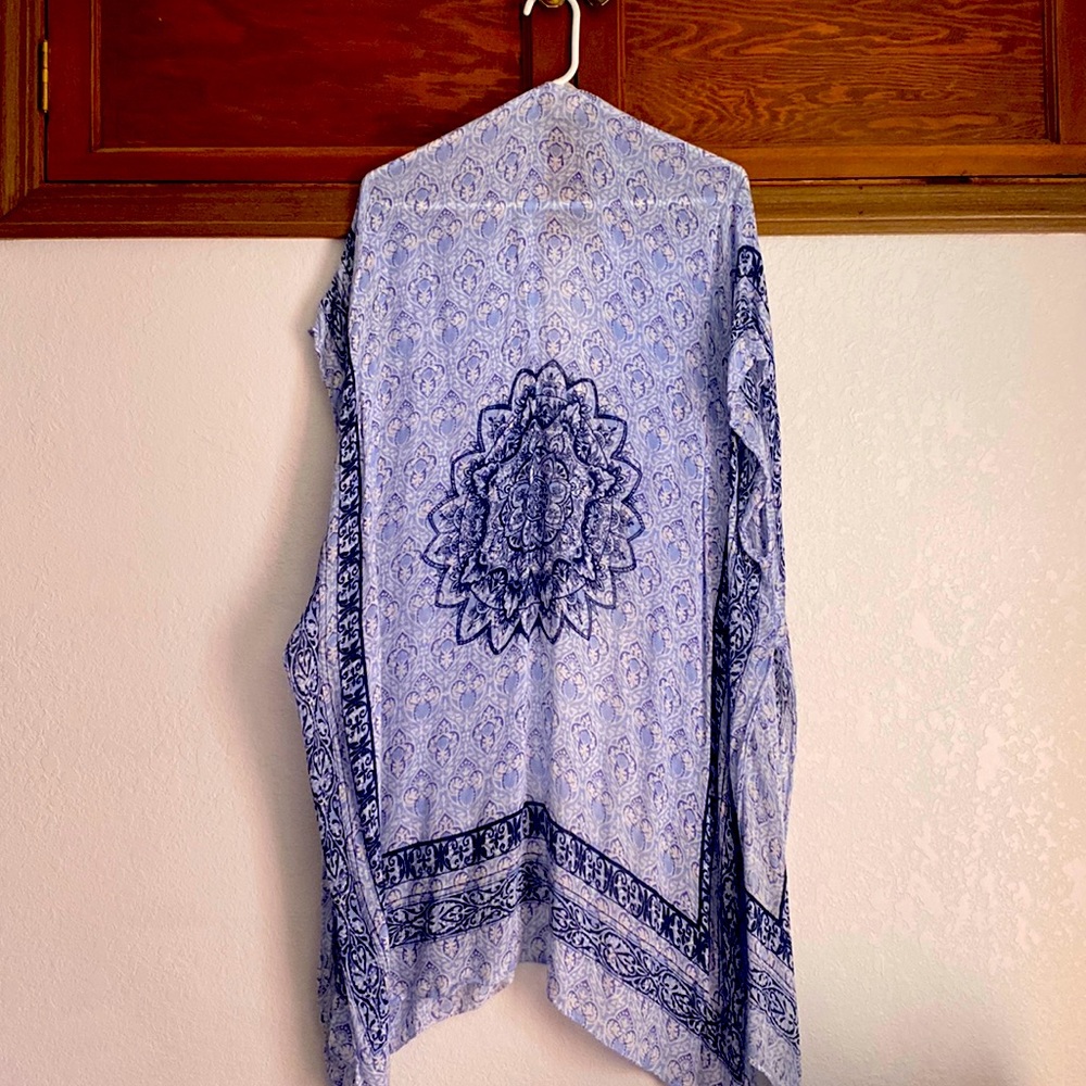 Francesca’s Light Blue Coverup